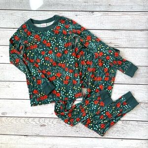 Hanna Andersson Christmas Long John Pajamas